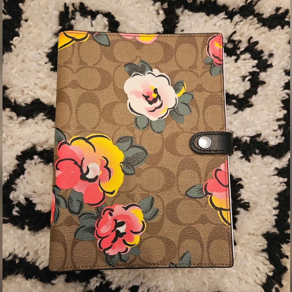 Coach notebook - Vintage Rose